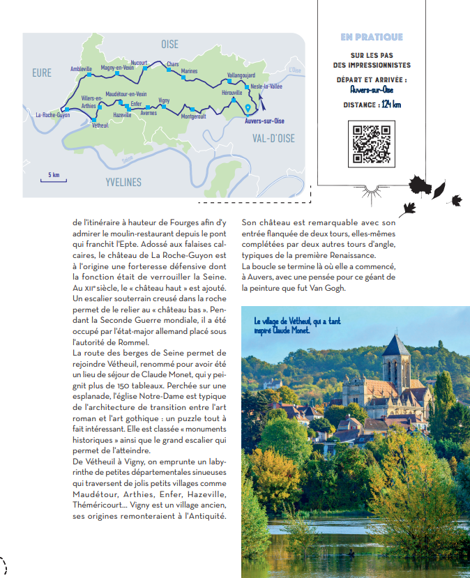 50 balades à moto à portée de roues de Paris