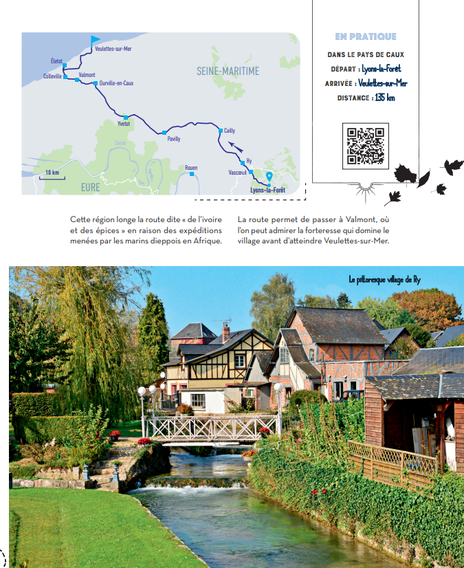 50 balades à moto à portée de roues de Paris