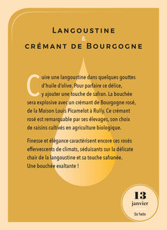 Calendrier amateur de vin en 365 jours