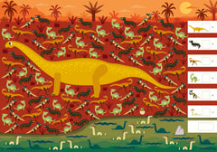 Cherche et trouve - dinosaures et animaux du monde