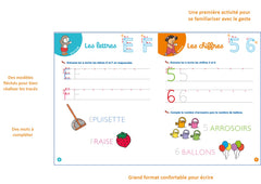 T'choupi Mon cahier ardoise effaçable - Ma moyenne section