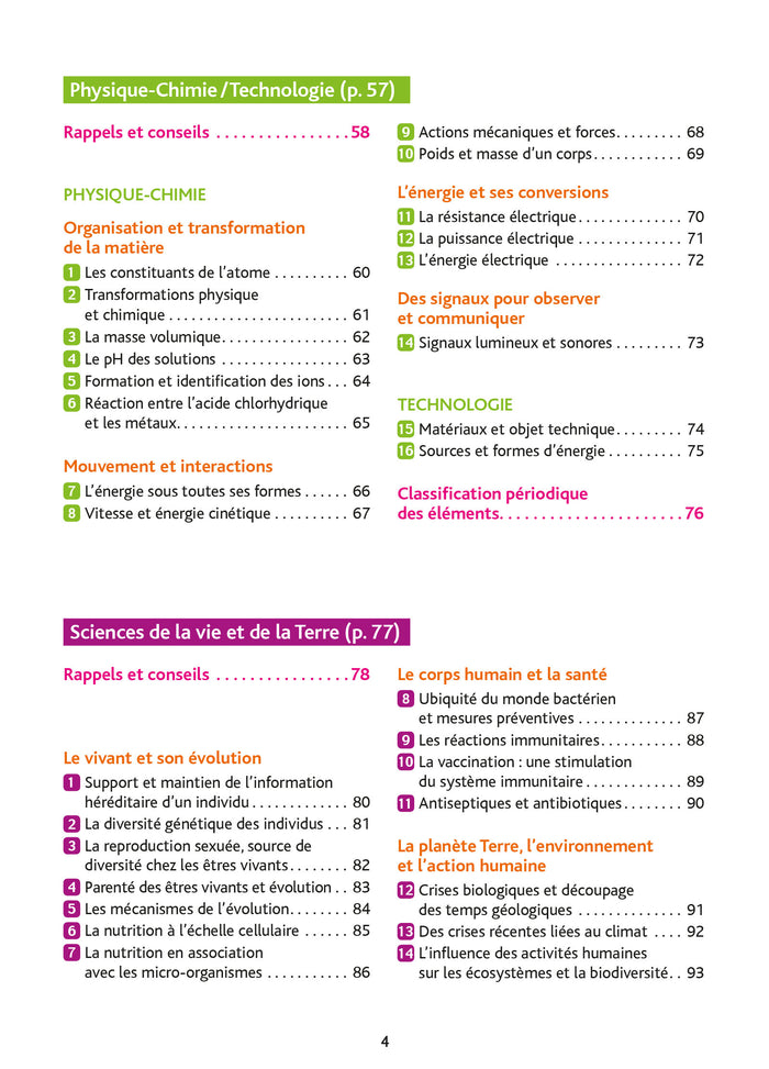 Réussir le brevet 2024
