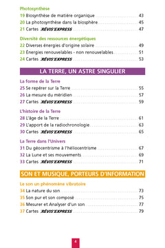 Objectif BAC Fiches Enseignement scientifique 1re générale