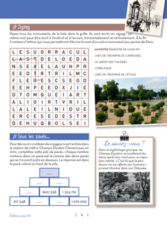 200 jeux spécial Paris - cahier de vacances