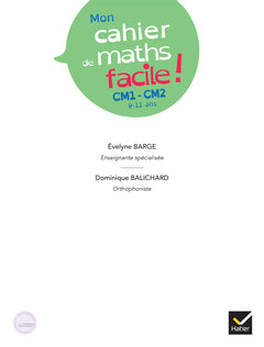 Mon cahier de maths facile !
