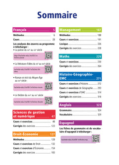 Objectif BAC 2024 - 1re STMG Toutes les matières