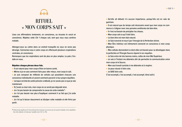 Les 21 clés de reprogrammation