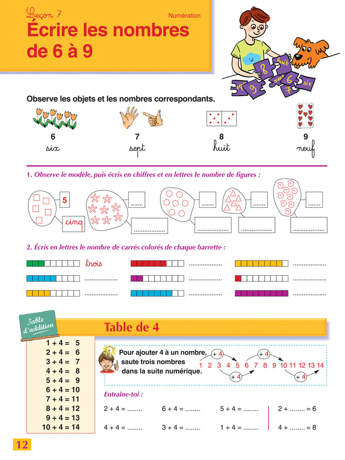 Sami et Julie Je calcule vite et bien