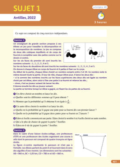 Objectif CRPE 2025 - Maths - épreuve écrite d'admissibilité