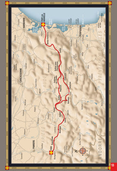 Guide du Sentier Cathare: De la Méditerranée aux Pyrénées