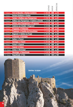 Guide du Sentier Cathare: De la Méditerranée aux Pyrénées