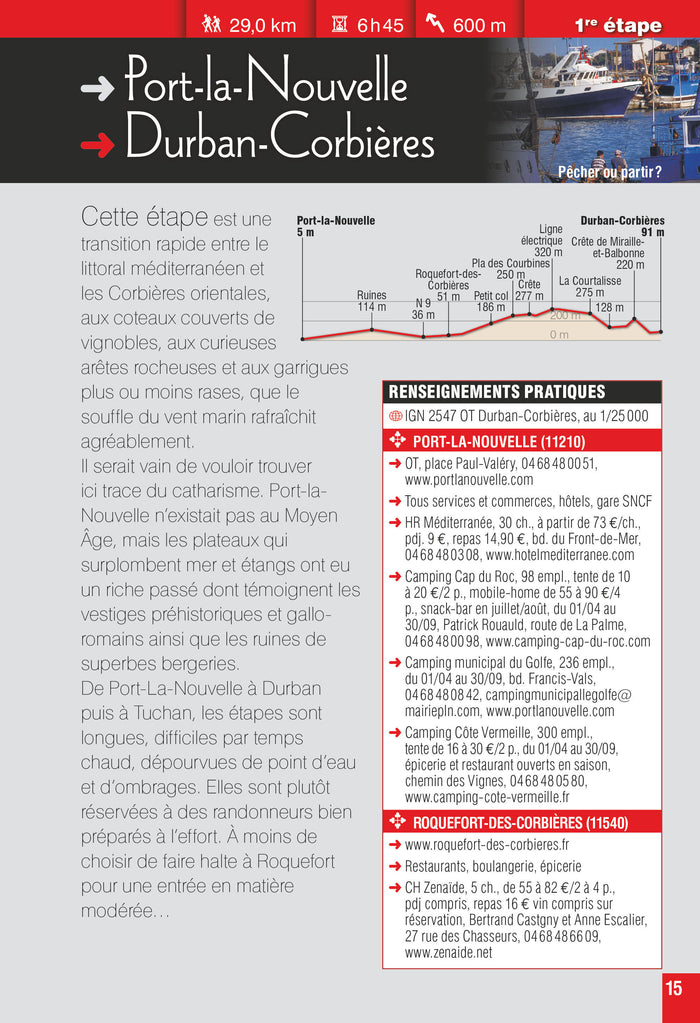 Guide du Sentier Cathare: De la Méditerranée aux Pyrénées