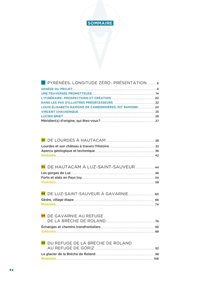 Pyrénées longitude Zéro