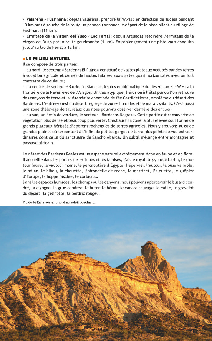 Désert des Bardenas Reales, les plus belles randonnées