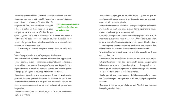 Les 4 piliers de l'abondance