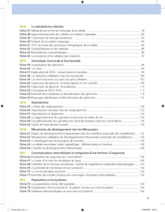 Biologie et géologie tout en fiches