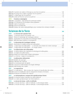 Biologie et géologie tout en fiches