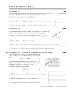 Cahier d'entrainement en physique-chimie Prépas 1re année