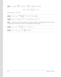 Cahier d'entrainement en physique-chimie Prépas 1re année