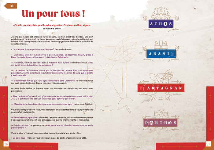 Les Trois Mousquetaires et les possédées de Loudun