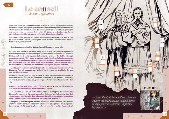 Les Trois Mousquetaires et les possédées de Loudun