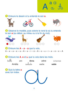 Sami et Julie Cahier de lecture Dès 5 ans