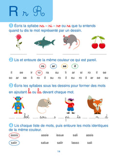 Sami et Julie Cahier de lecture Dès 5 ans