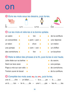 Sami et Julie Cahier de lecture Dès 5 ans