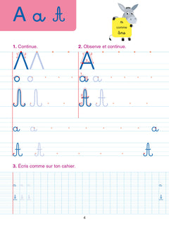 Sami et Julie Cahier d'écriture 6-8 ans