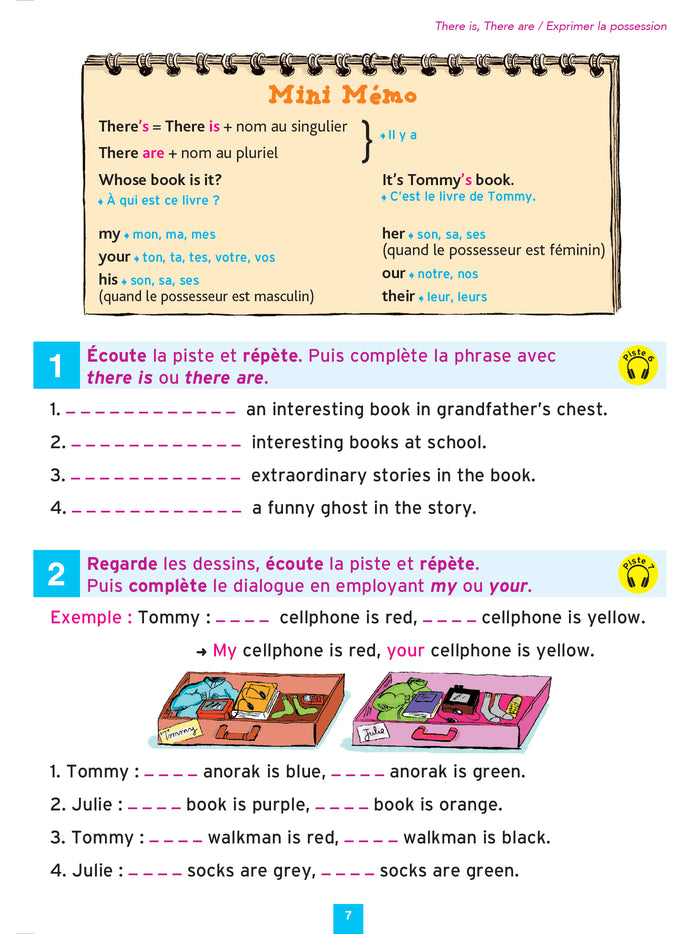 J'apprends l'anglais avec Tommy et Julie CM1 et CM2