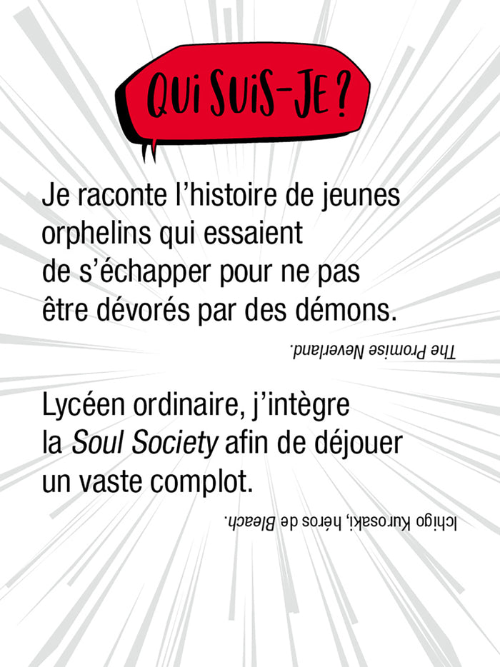 La boîte quiz Manga - nouvelle édition