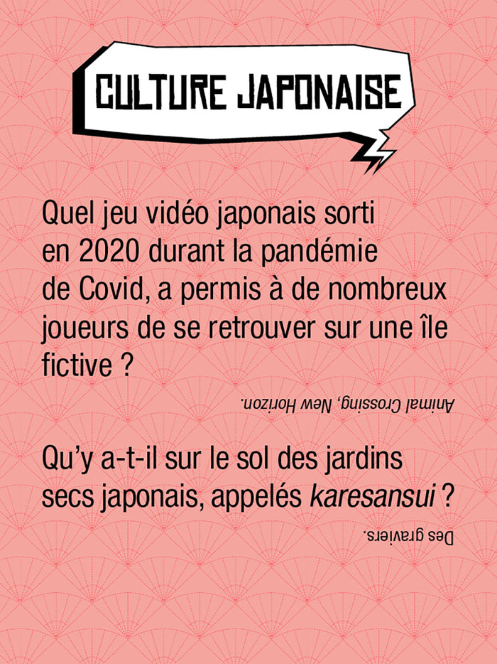 La boîte quiz Manga - nouvelle édition