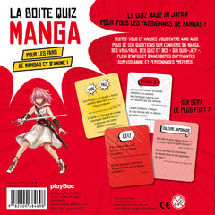La boîte quiz Manga - nouvelle édition