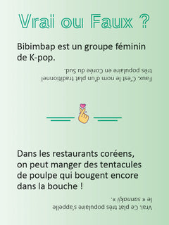 La boîte quiz K-POP