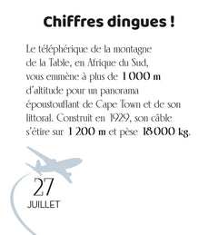 Mini calendrier 365 jours autour du monde Géo