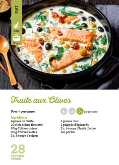 Calendrier Recettes mini budget en 365 jours