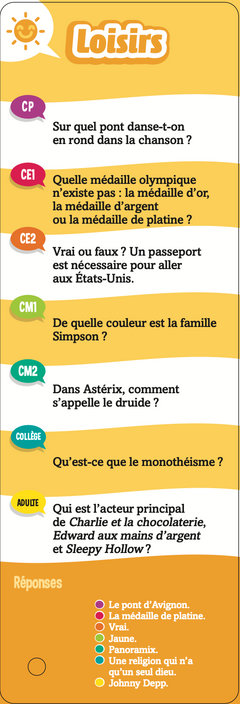 Les incollables - Quiz famille Hiver