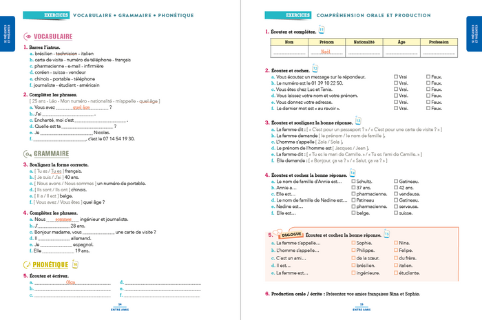 100% FLE - Communication essentielle du français A1