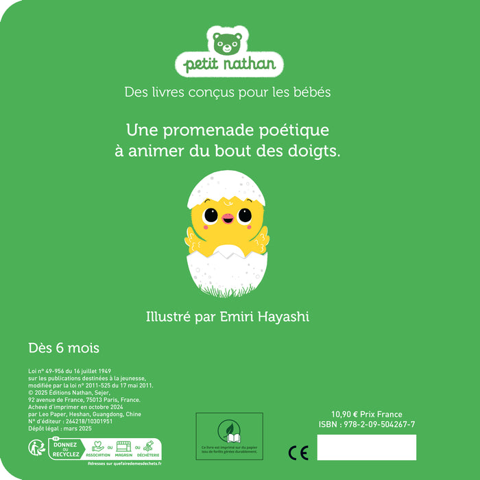 Promenade avec petit poussin