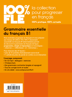 Grammaire essentielle du français niveau B1