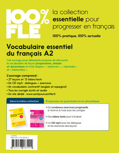 Vocabulaire essentiel du français niv. A2