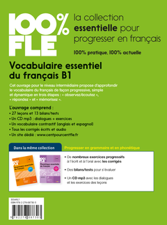 100% FLE - Vocabulaire essentiel du français B1