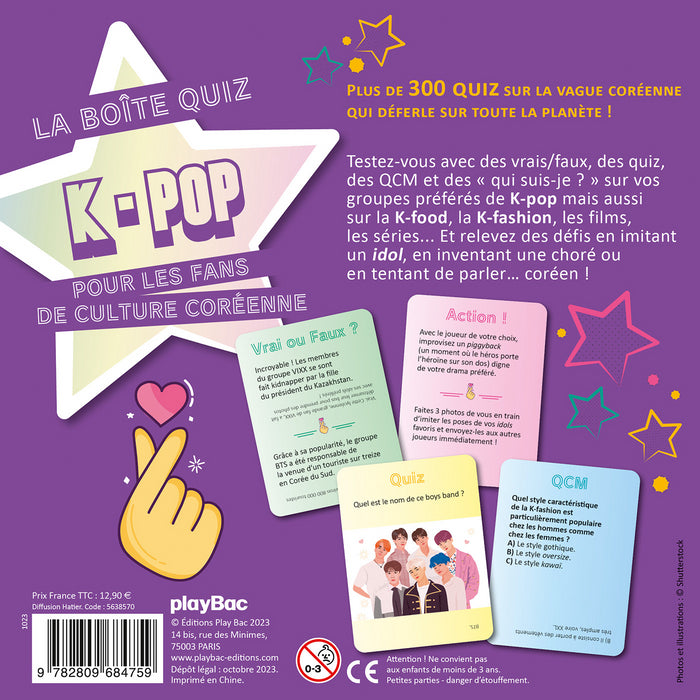 La boîte quiz K-POP