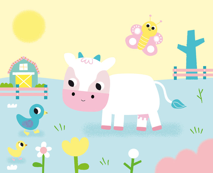 Coloriages à doigts la ferme