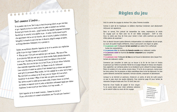 Sur les traces de l'homme invisible