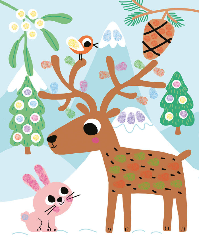 Coloriages à doigts dino et compagnie