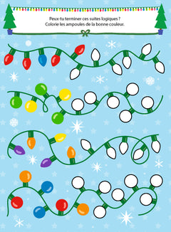 Livre d'autocollants - Noël