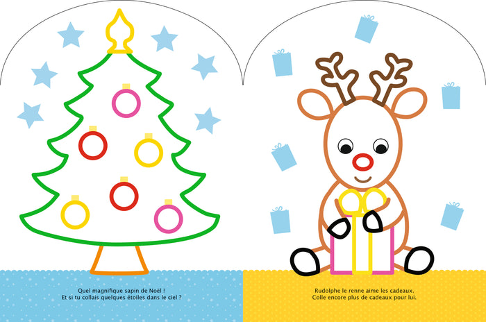 Mes premières gommettes - Noël