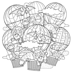 Les p'tits mignons - Adorables dinos - 20 coloriages rigolos !