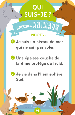 Qui suis-je ? Spécial Animaux